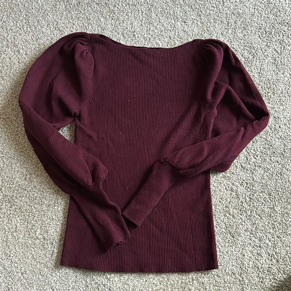 Ann Taylor balloon sleeve sweater size small